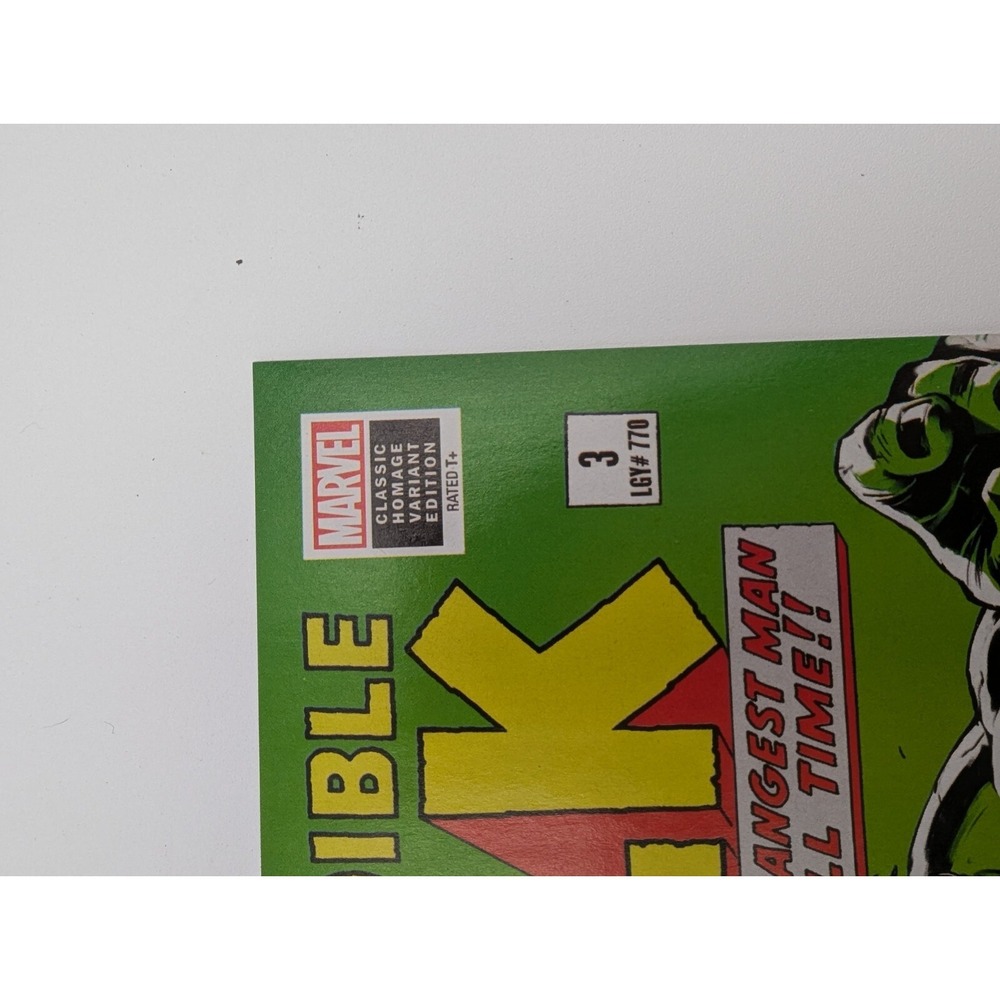 Hulk #3 Nakayama Homage Variant 1st Titan Cameo 2021 Marvel NM Range - Picture 5 of 11